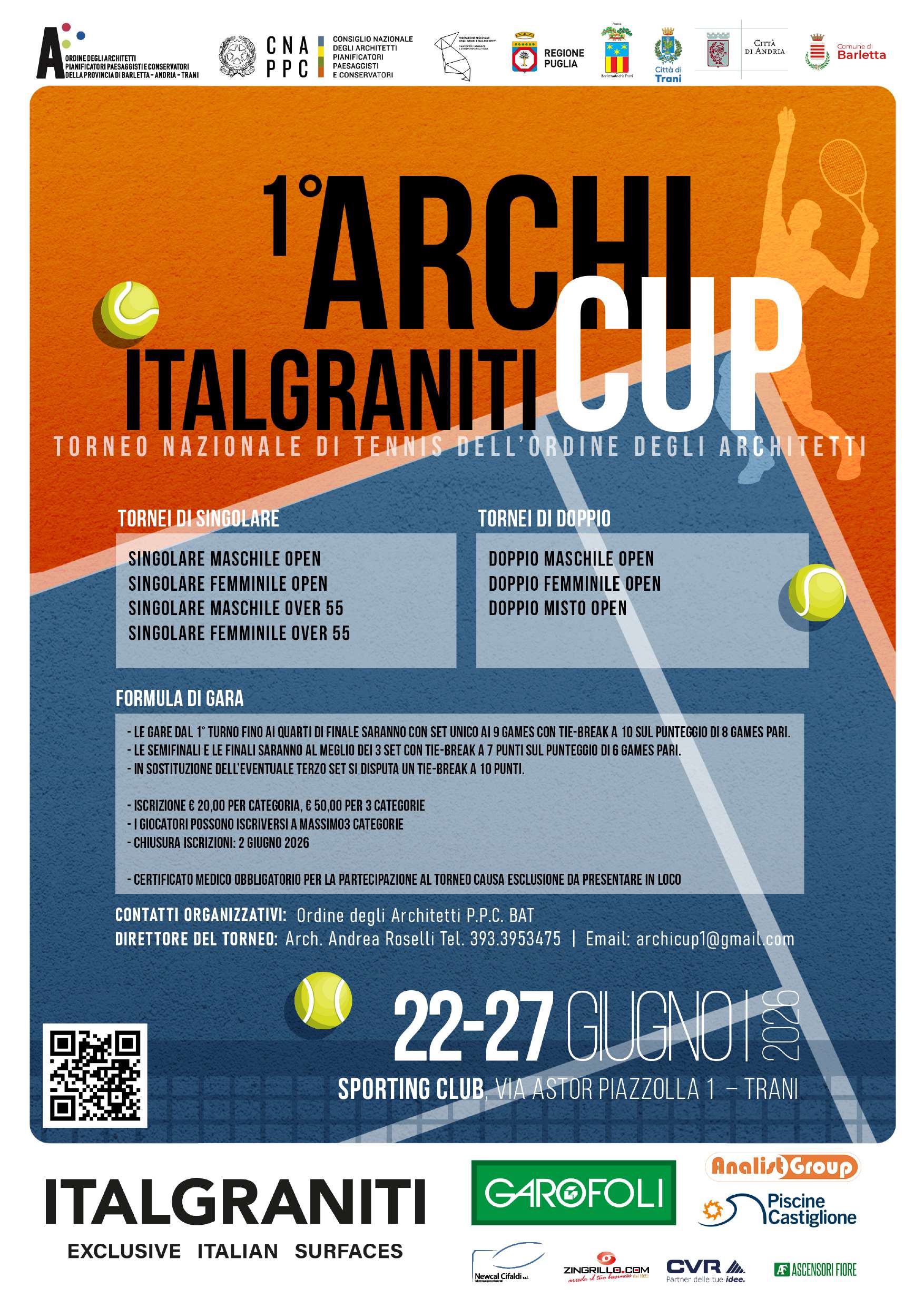 ISCRIZIONE 1 TORNEO TENNIS ARCHICUP LINK compressed Pagina 1